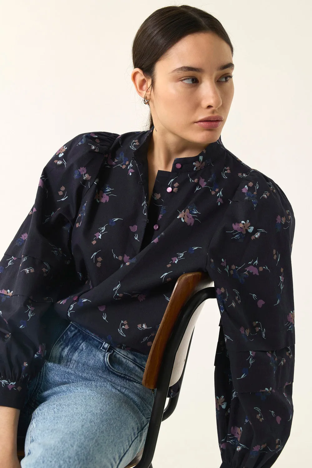 Blouse Suzanne Cosmos sold by Des Petits Hauts product image thumbnail 2