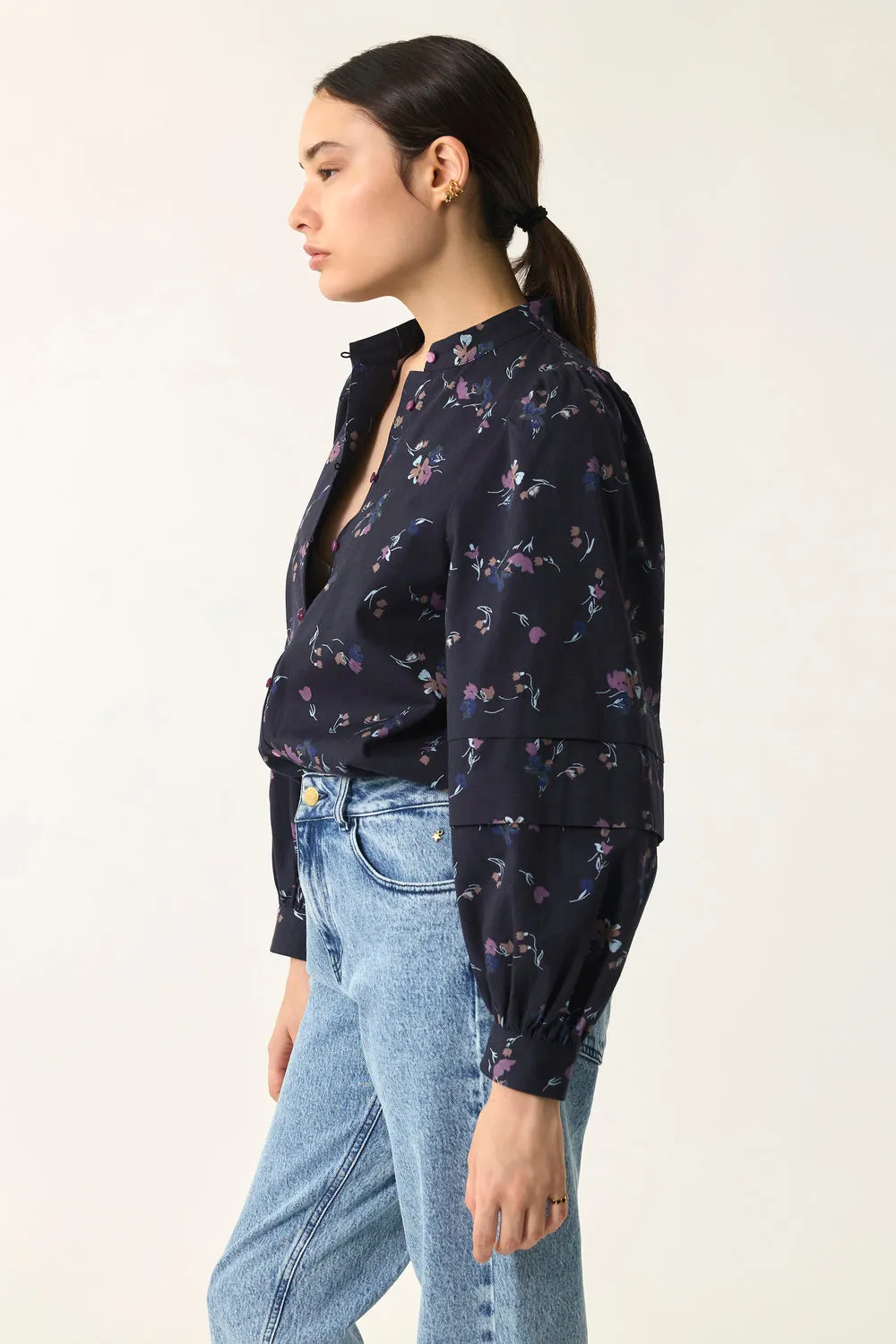 Blouse Suzanne Cosmos sold by Des Petits Hauts product image thumbnail 4