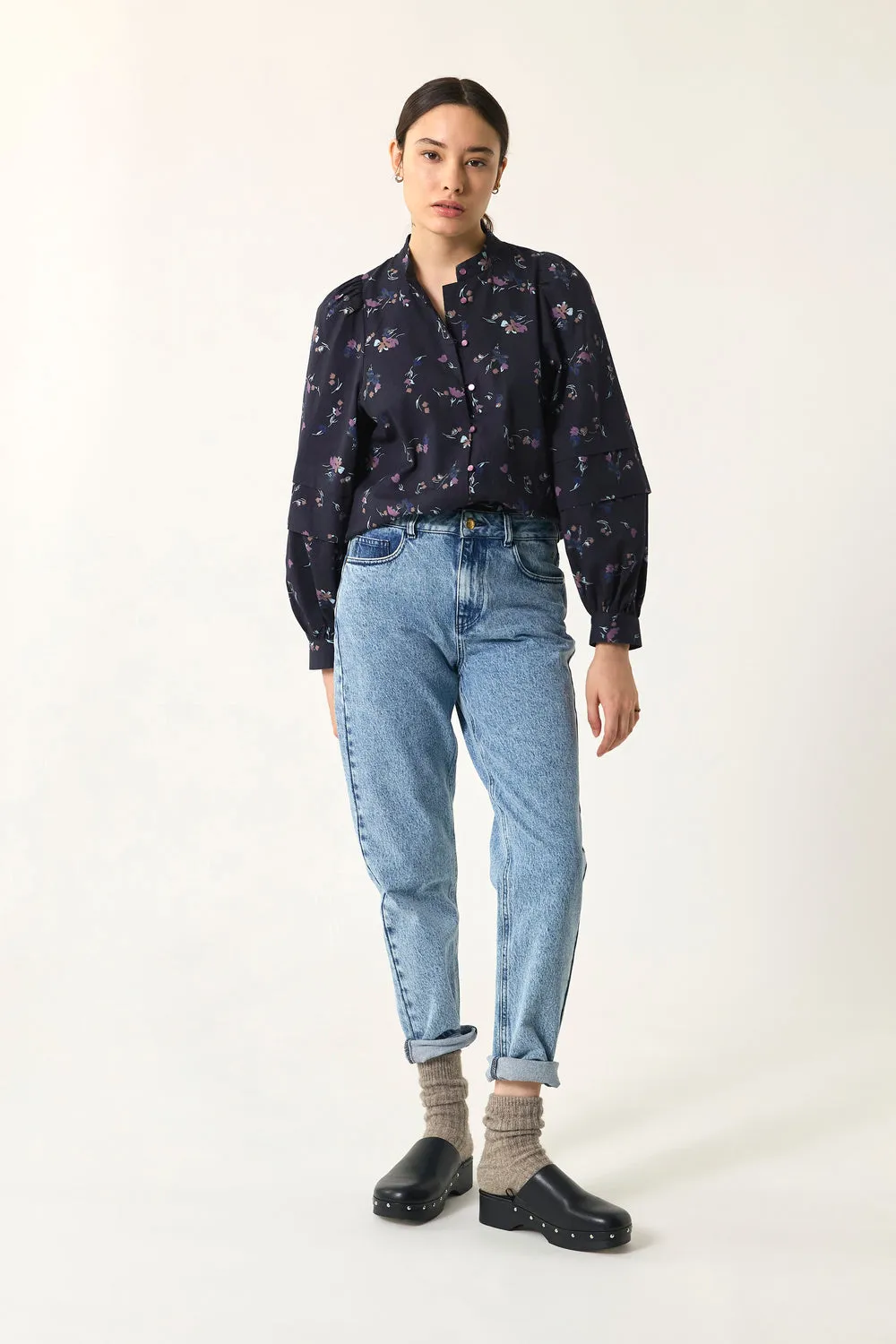Blouse Suzanne Cosmos sold by Des Petits Hauts product image thumbnail 5
