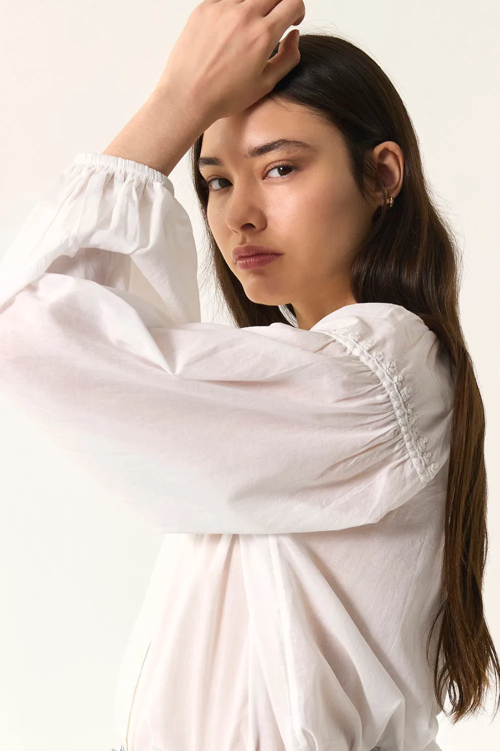 Blouse Renee Ecru sold by Des Petits Hauts product image thumbnail 3