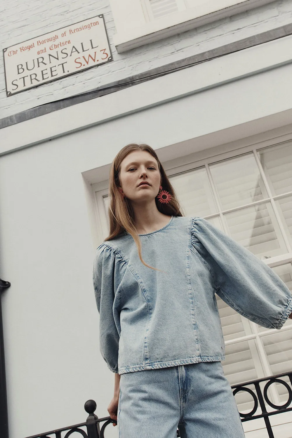 Blouse Laya Bleach sold by Des Petits Hauts