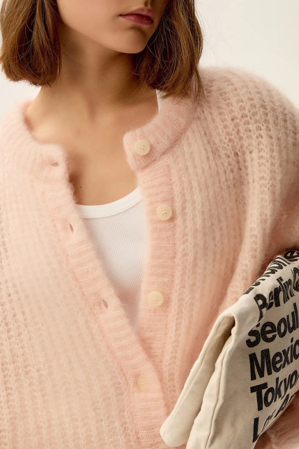 Gilet Alma Poudre sold by Des Petits Hauts product image thumbnail 3