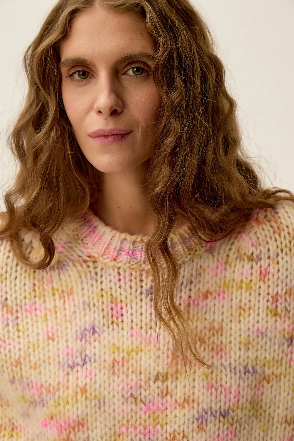 Pull Bowie Multico Fluo sold by Des Petits Hauts product image thumbnail 4