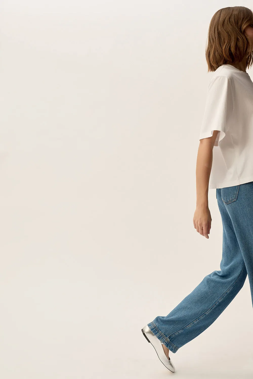 Tee-shirt Jerry Ecru sold by Des Petits Hauts product image thumbnail 4