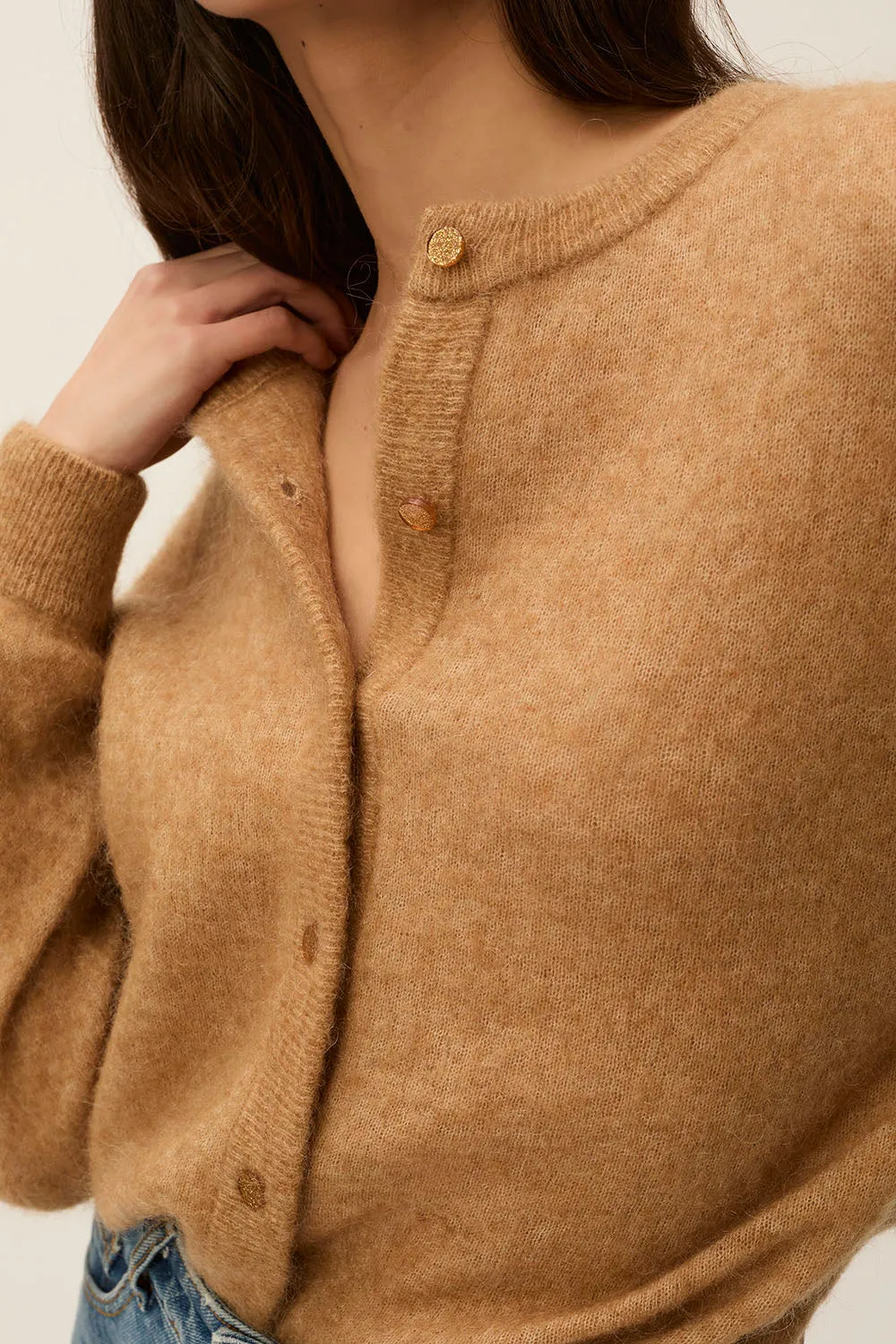 Gilet Doby Tabac sold by Des Petits Hauts product image thumbnail 2