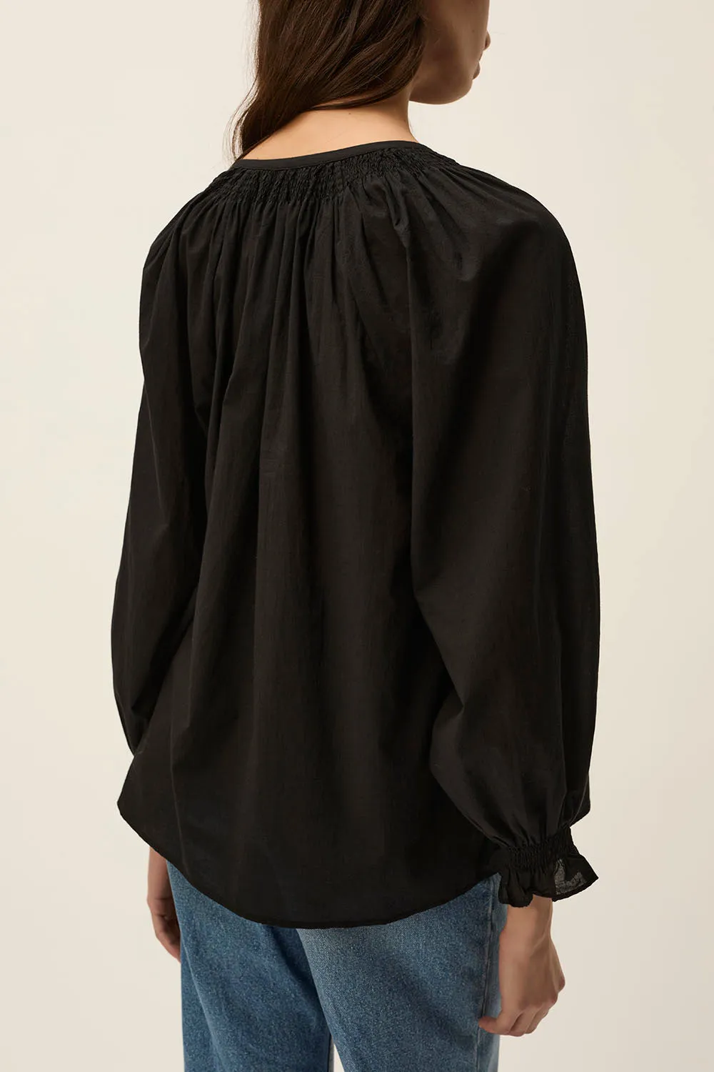 Blouse Tiala Noir sold by Des Petits Hauts product image thumbnail 5