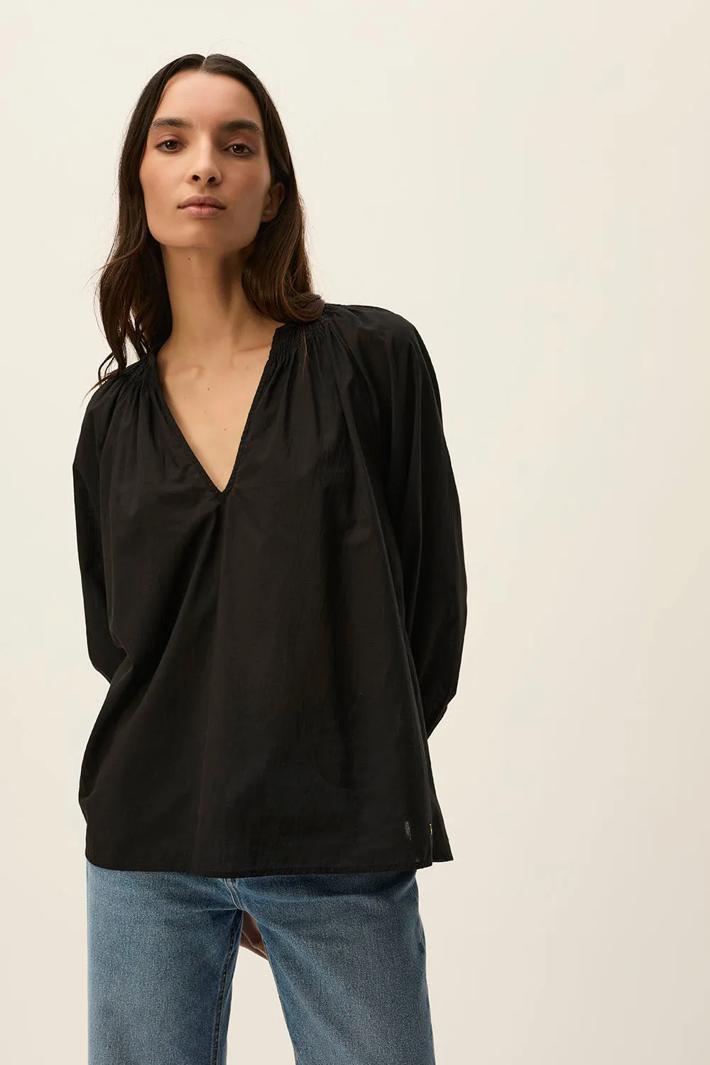 Blouse Tiala Noir sold by Des Petits Hauts product image thumbnail 3