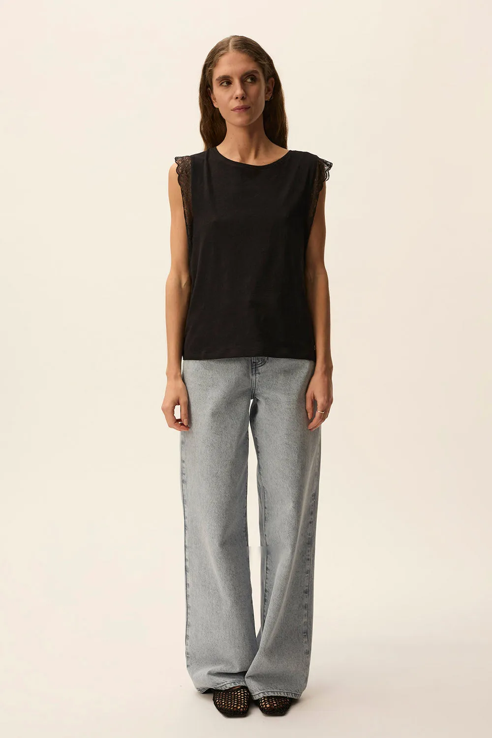 Débardeur Helena Noir sold by Des Petits Hauts product image thumbnail 5