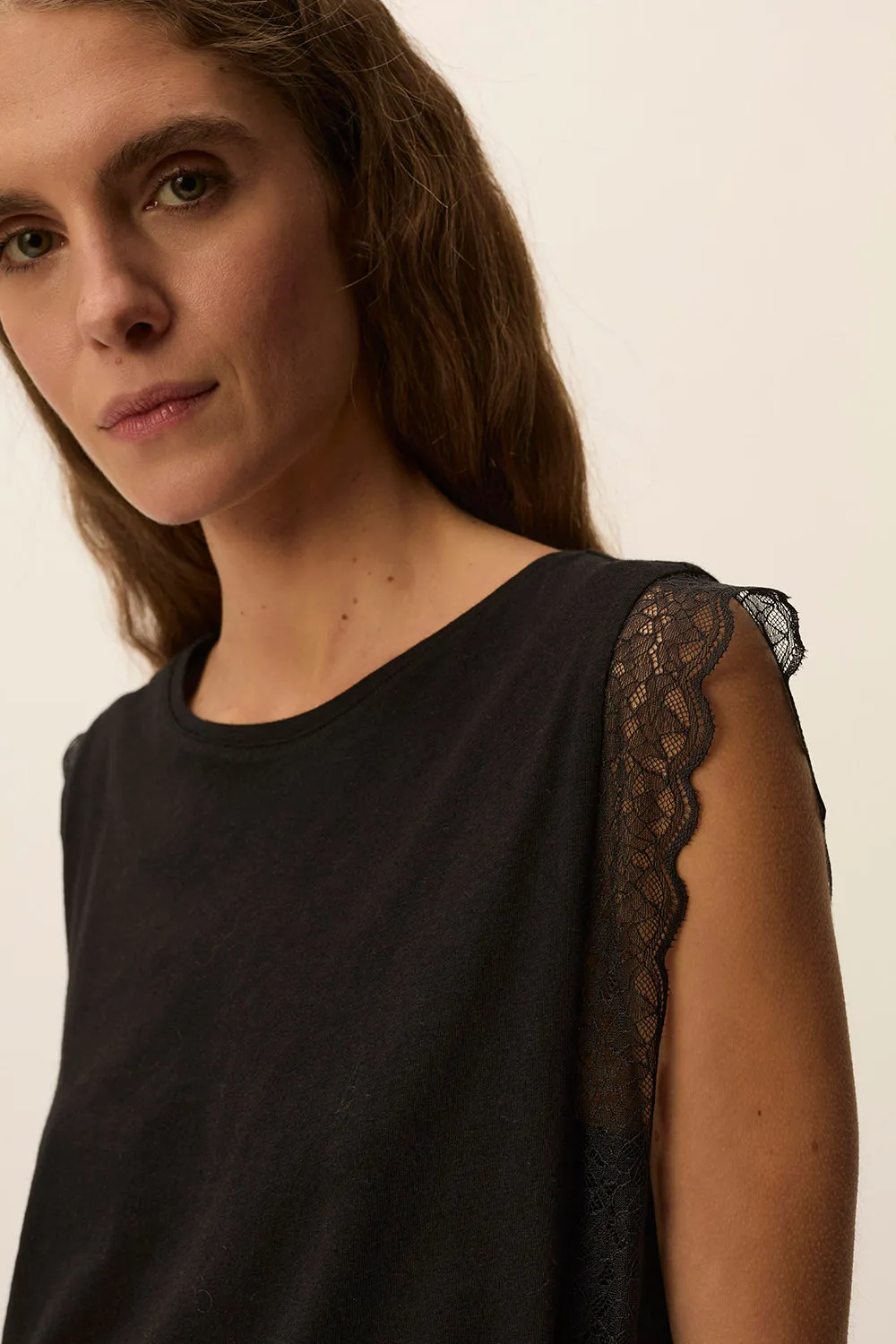 Débardeur Helena Noir sold by Des Petits Hauts product image thumbnail 2