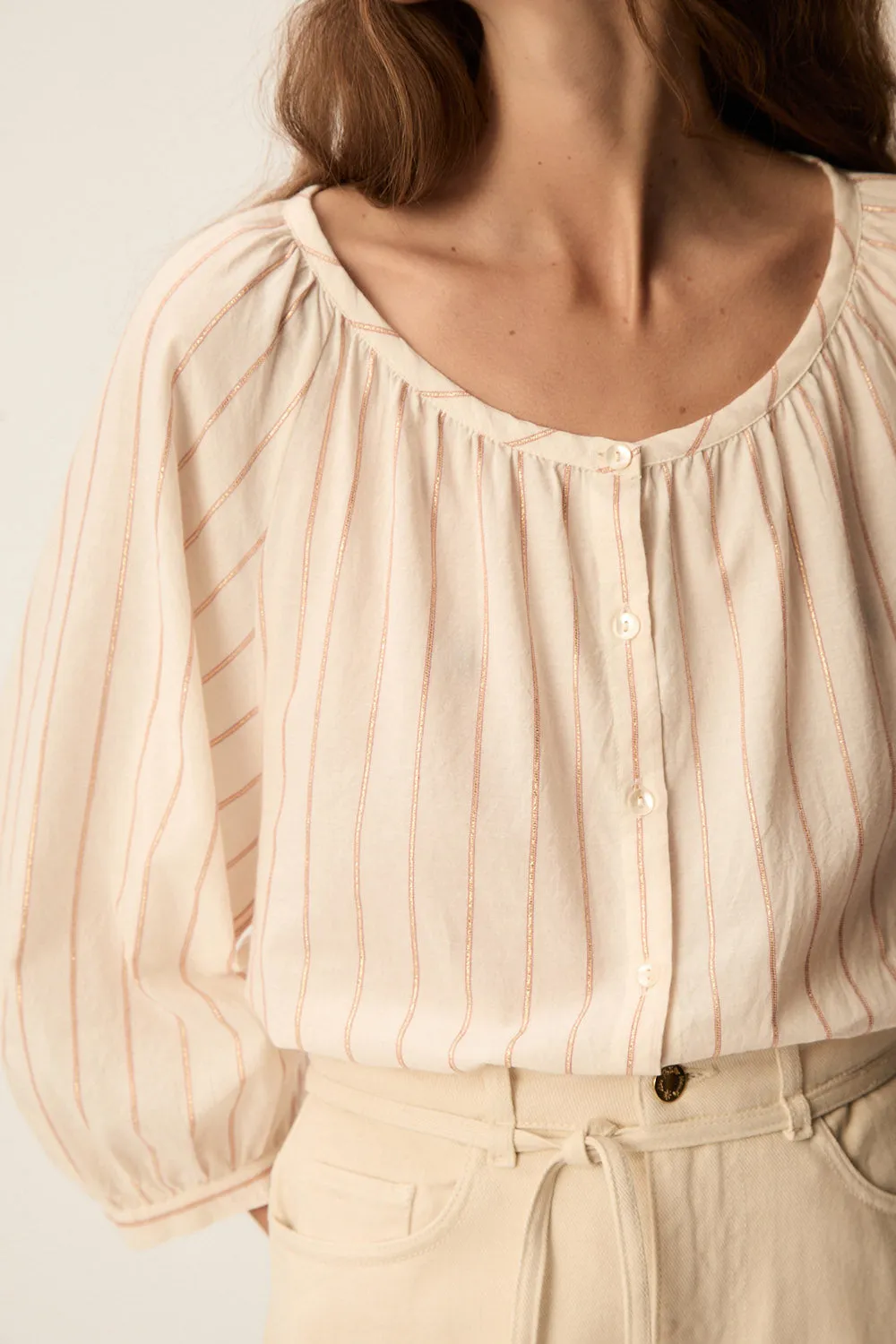 Blouse Tina Avoine sold by Des Petits Hauts product image thumbnail 3