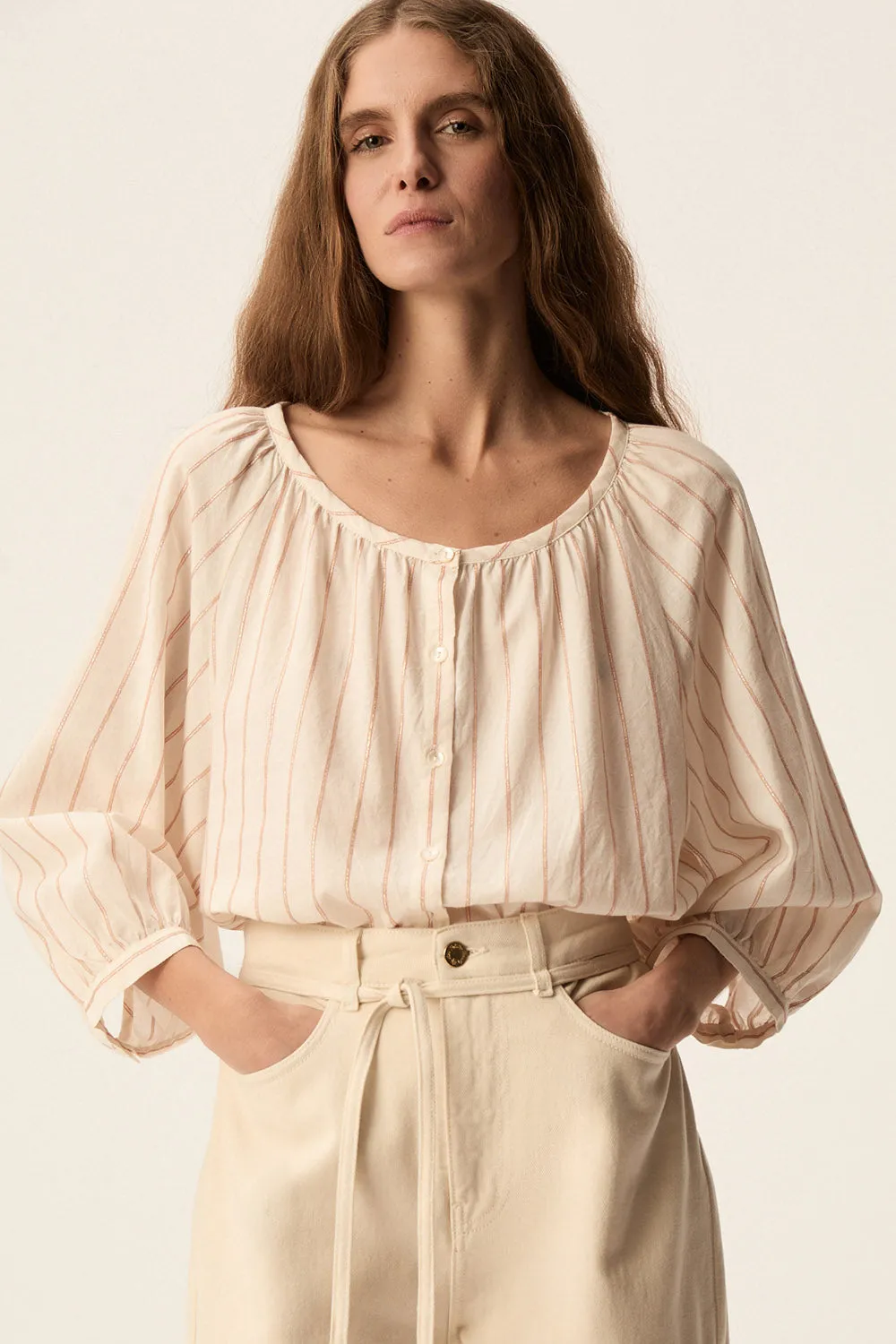 Blouse Tina Avoine sold by Des Petits Hauts product image thumbnail 2
