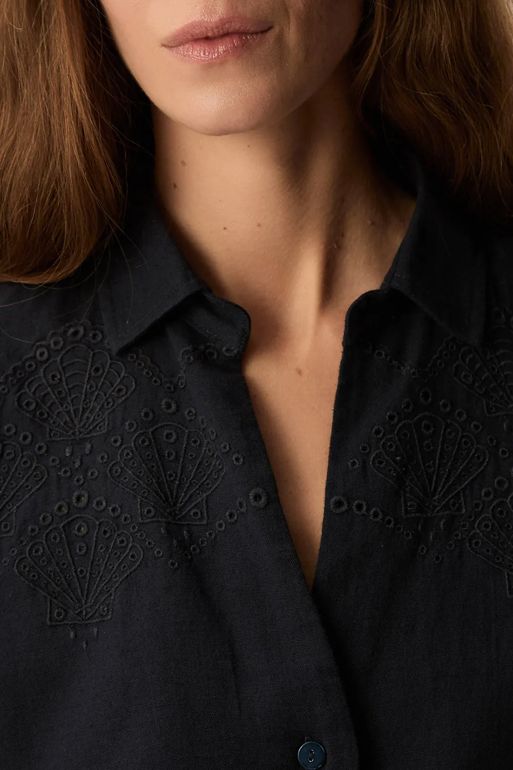 Chemise Tamino Marine sold by Des Petits Hauts product image thumbnail 2