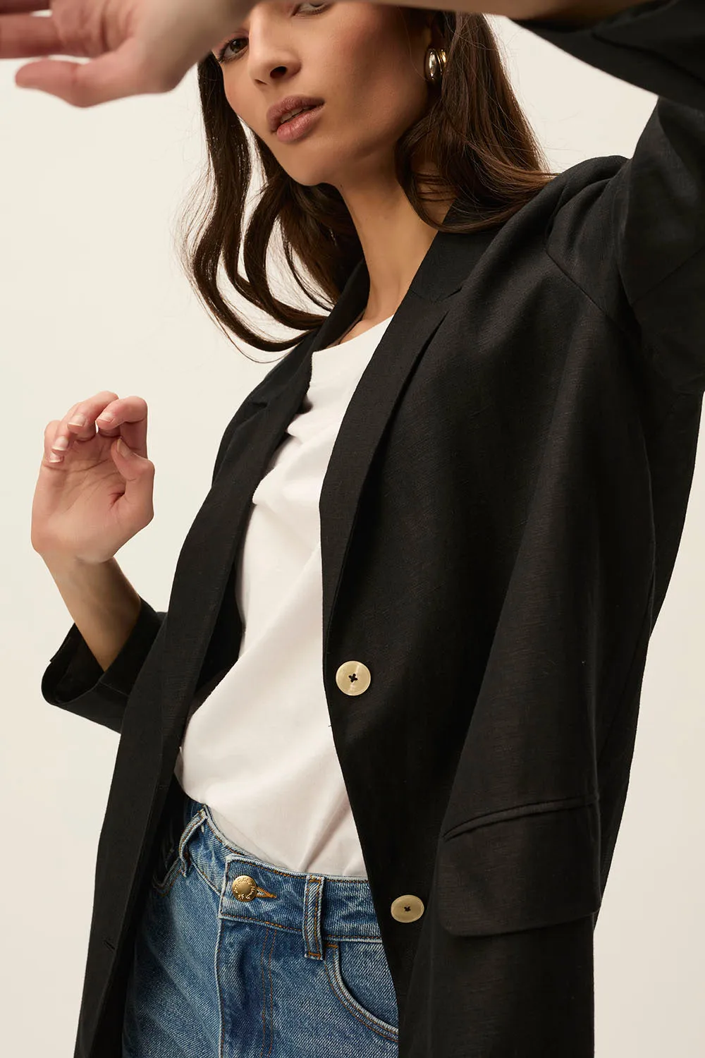 Veste Taho Noir sold by Des Petits Hauts product image thumbnail 2