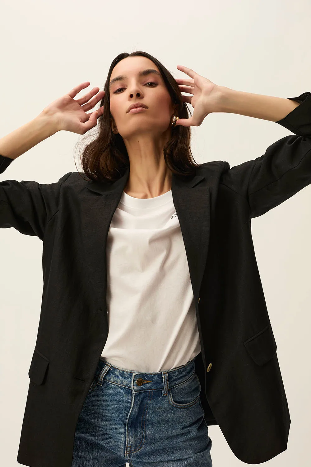 Veste Taho Noir sold by Des Petits Hauts product image thumbnail 5