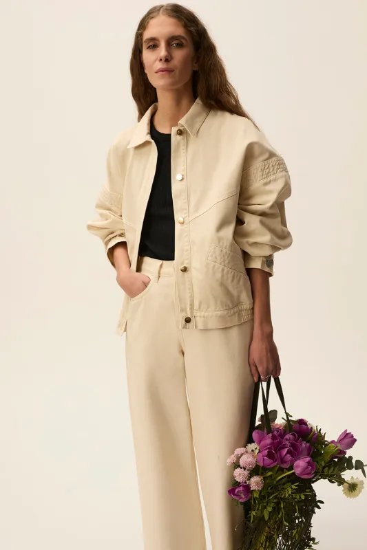 Veste Loubia Creme sold by Des Petits Hauts