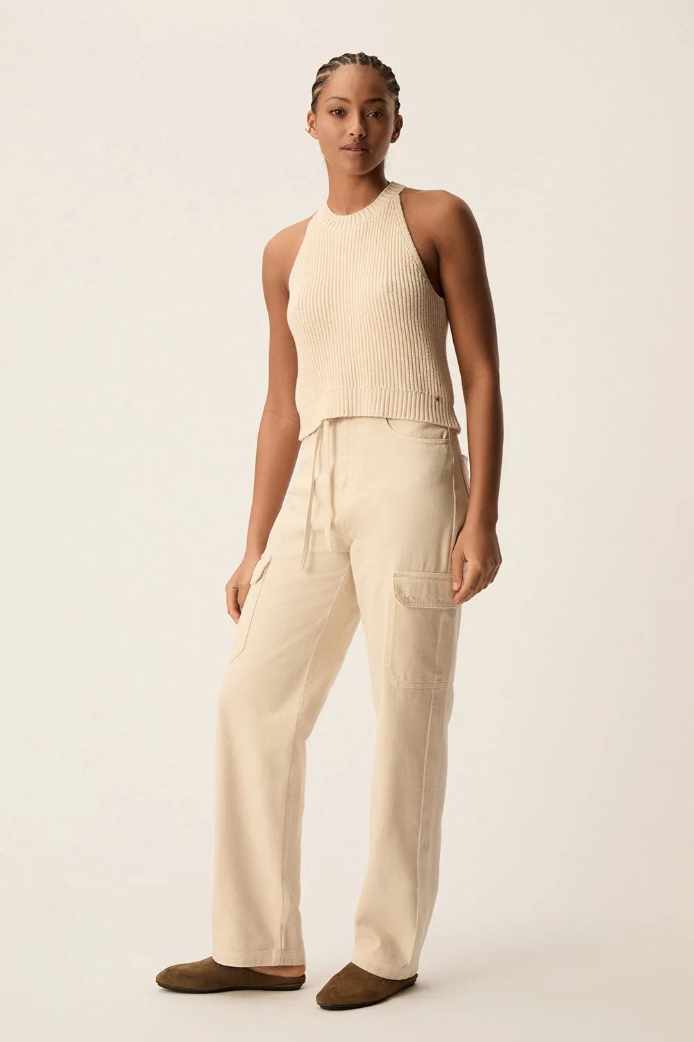 Top en maille Abby Creme sold by Des Petits Hauts product image thumbnail 4