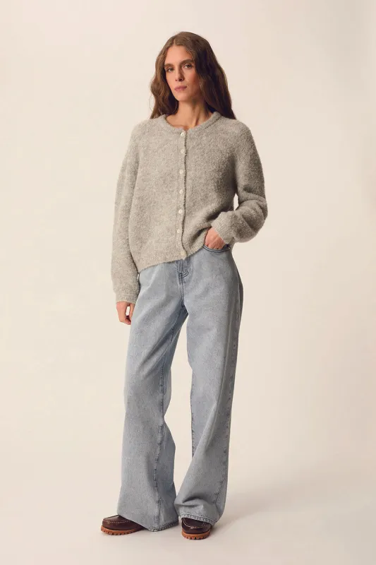 Gilet Cristie Gris Chine made by Des Petits Hauts