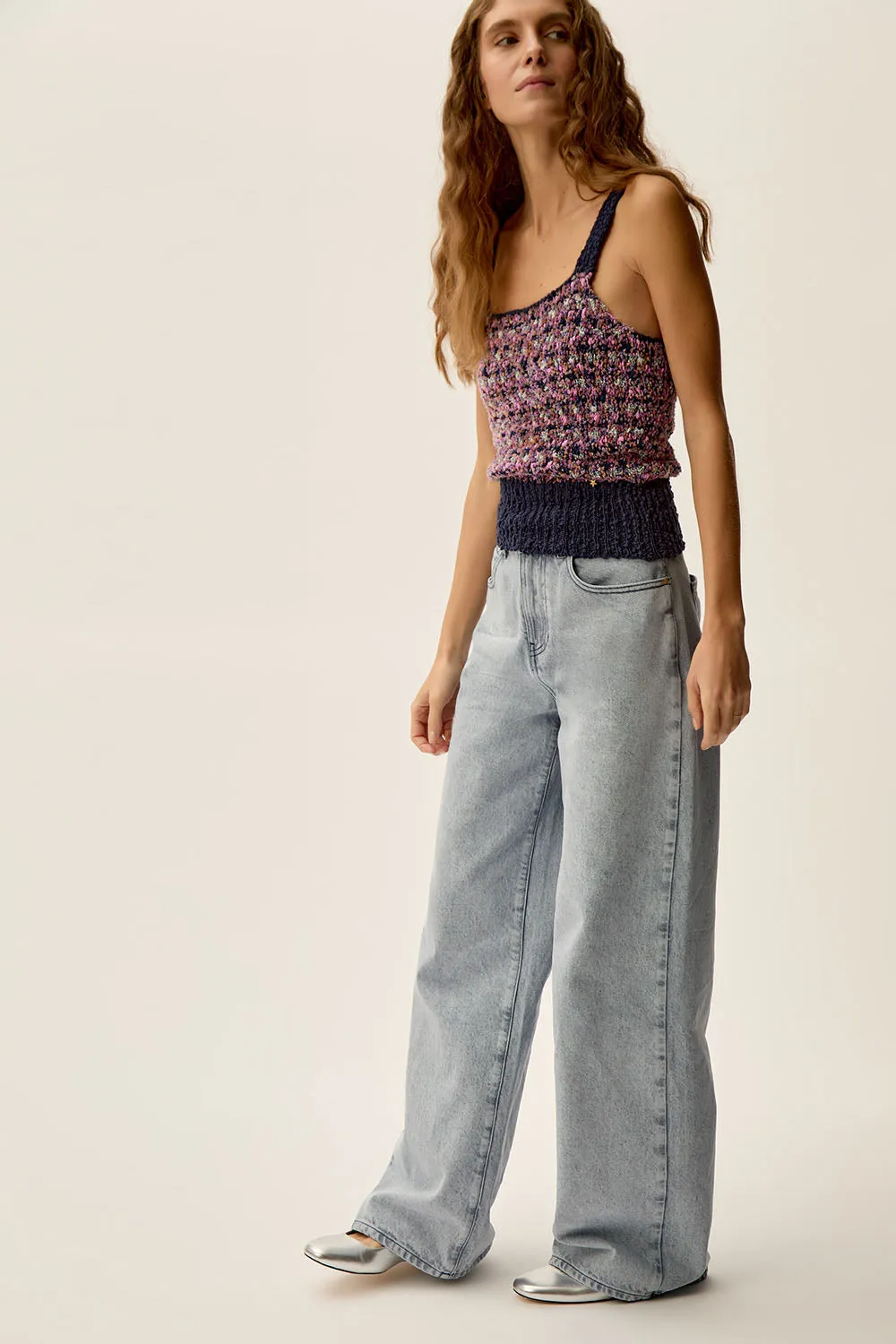 Top en maille Betty Multico Confettis sold by Des Petits Hauts product image thumbnail 5