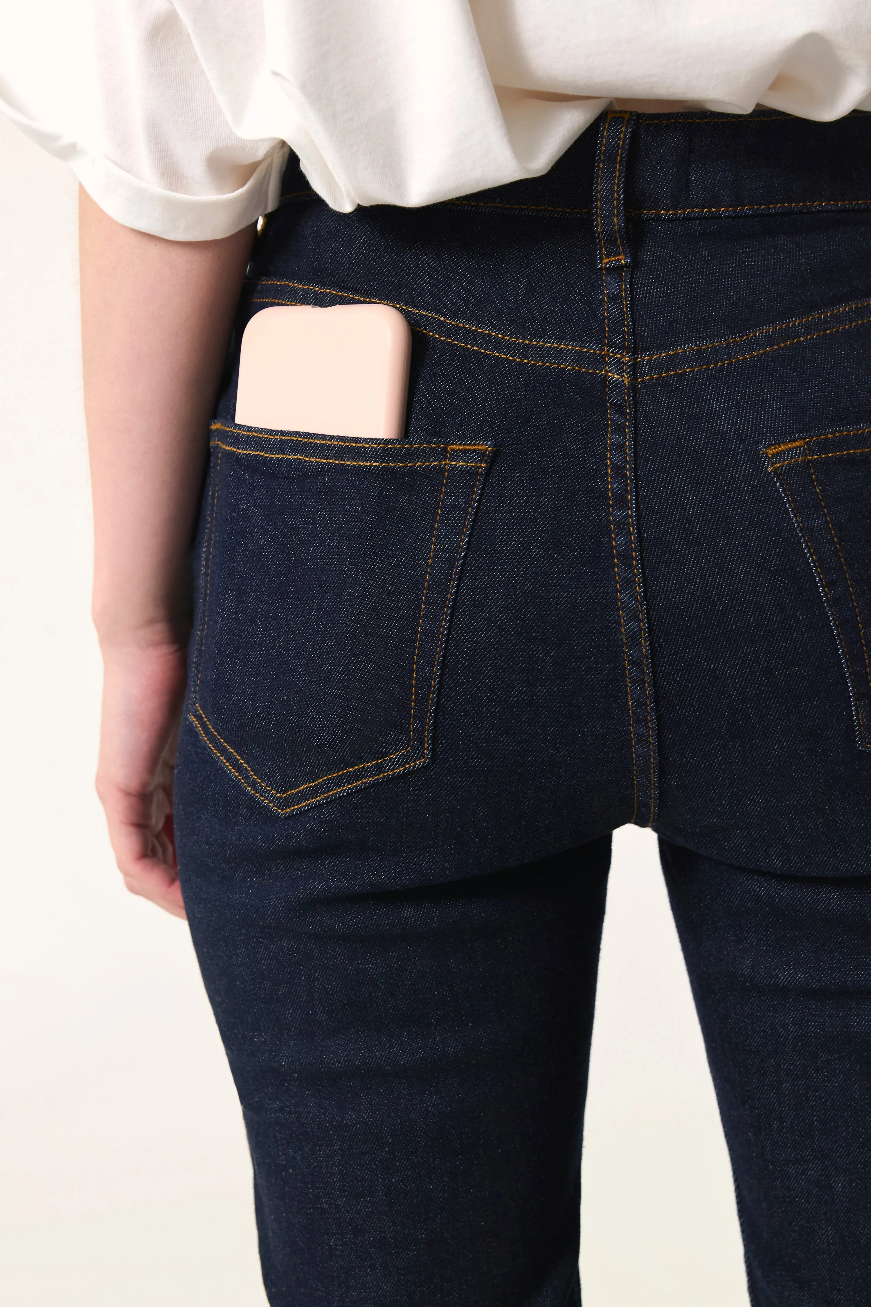 Jean Lulu Indigo sold by Des Petits Hauts product image thumbnail 5