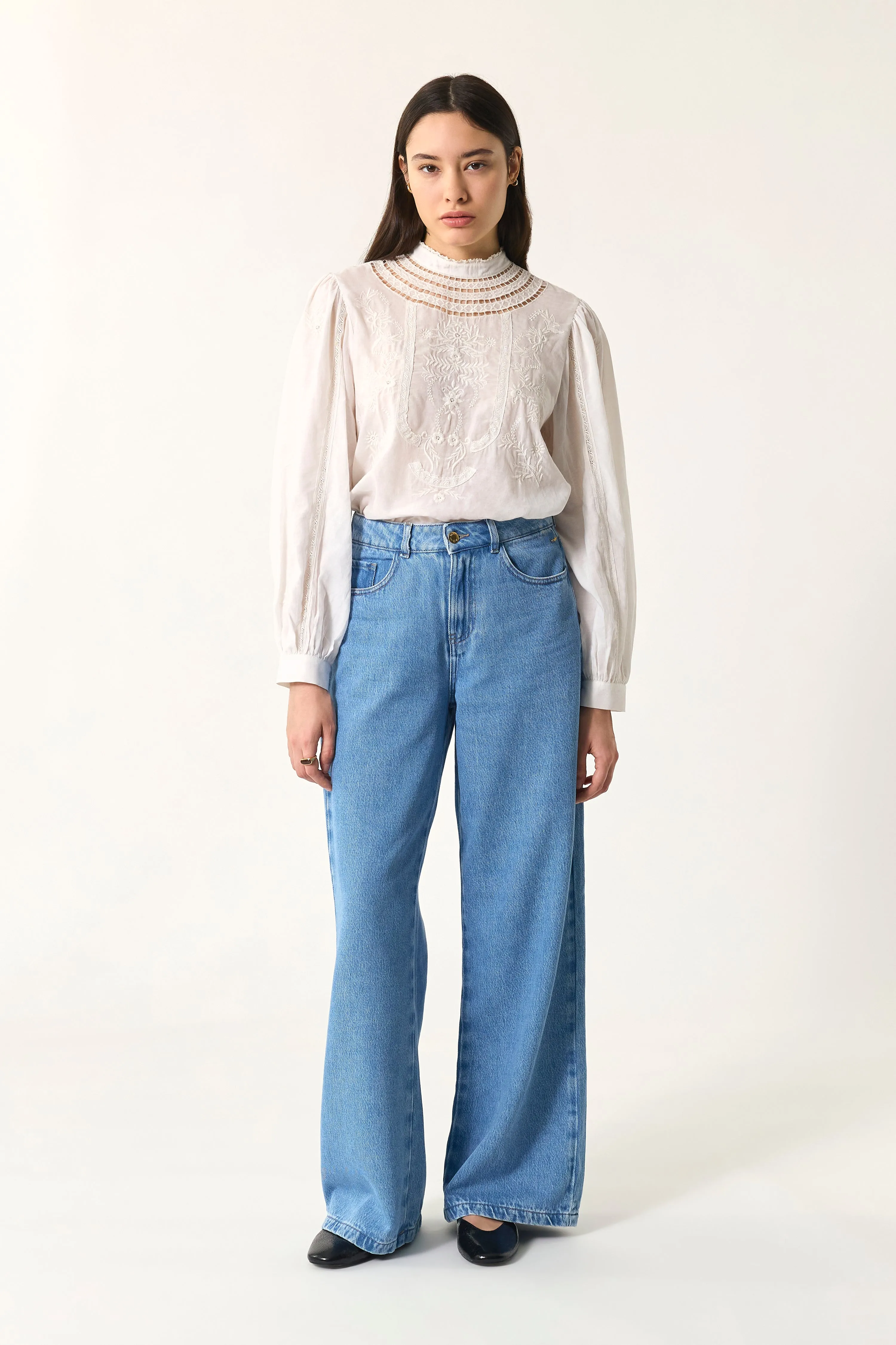 Jean Louela Lyocell Bleach sold by Des Petits Hauts product image thumbnail 3