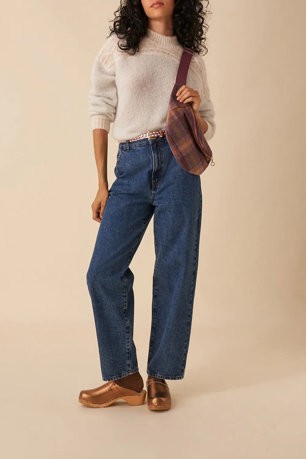 pull dawson amande/ecru sold by Des Petits Hauts product image thumbnail 5