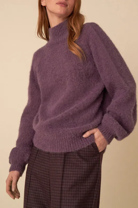 pull danton violette sold by Des Petits Hauts