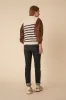pull alivie ecru/pavot sold by Des Petits Hauts