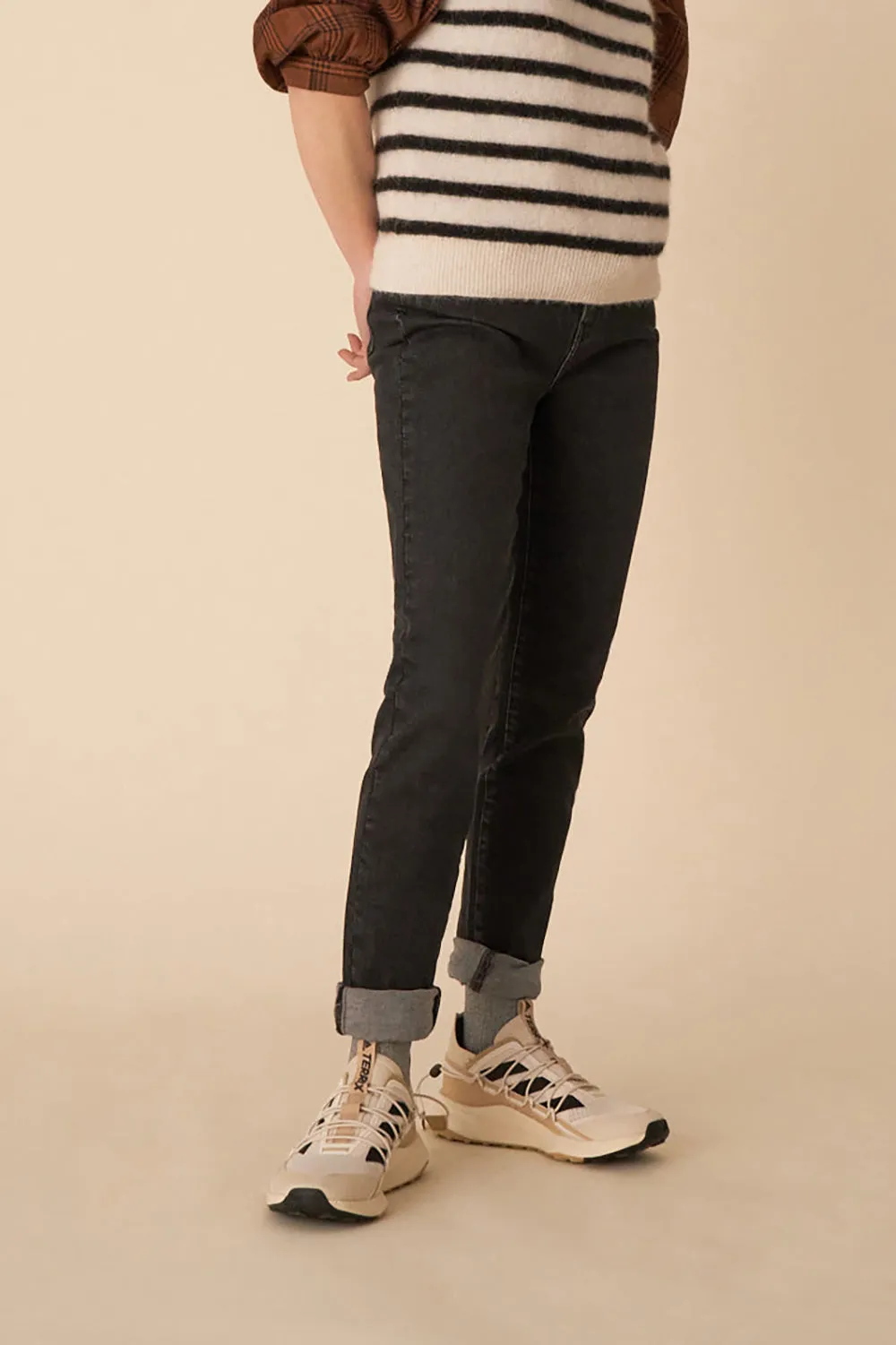 pull alivie ecru/pavot sold by Des Petits Hauts product image thumbnail 5