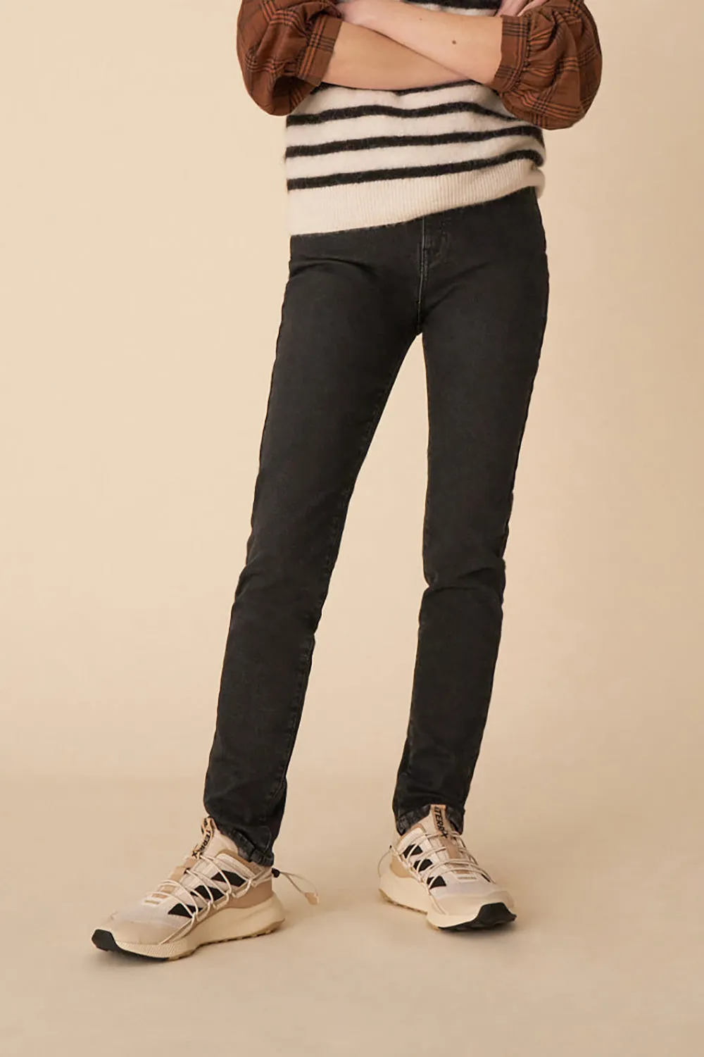 pull alivie ecru/pavot sold by Des Petits Hauts product image thumbnail 2