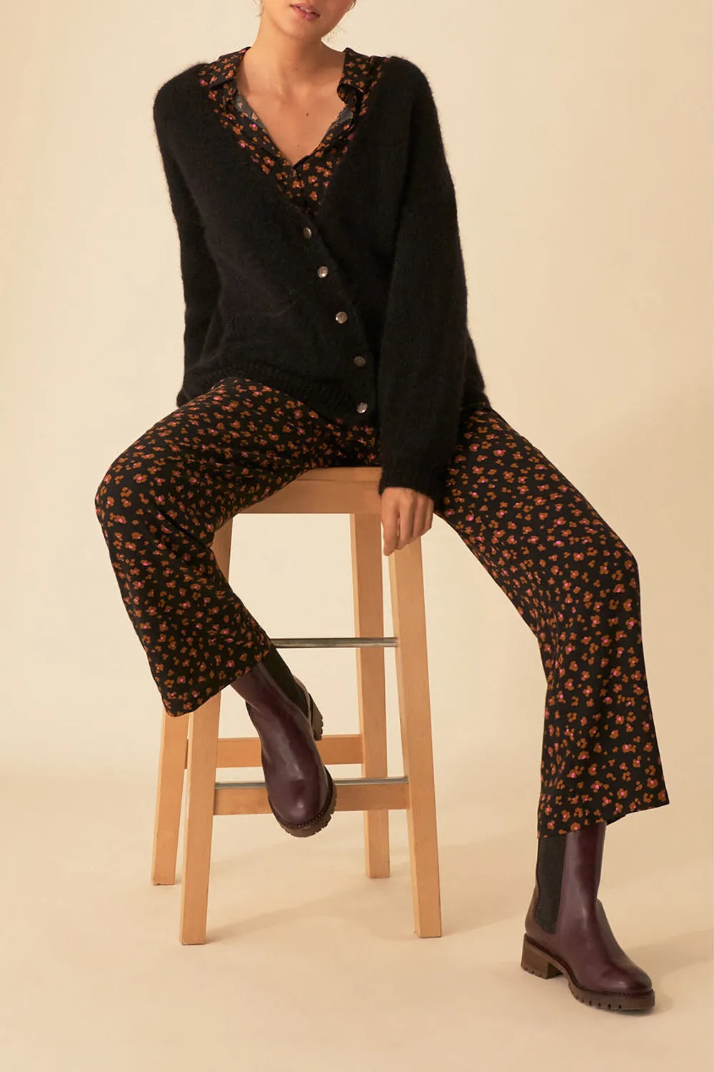 gilet betani pavot sold by Des Petits Hauts