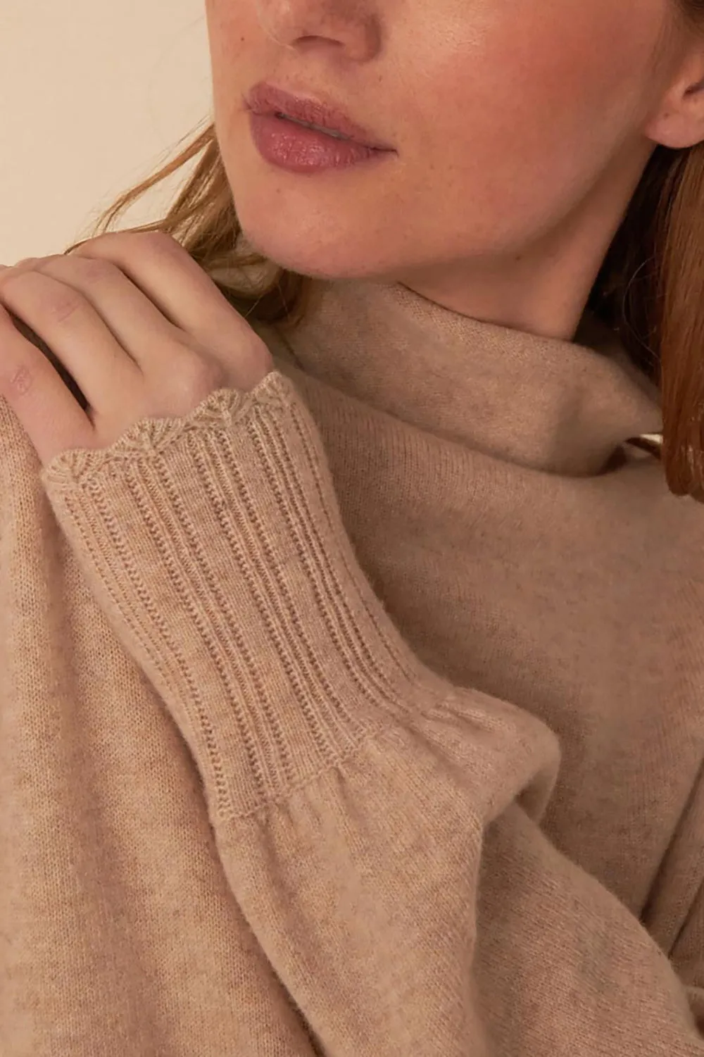 pull armonie latte sold by Des Petits Hauts product image thumbnail 3