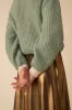 pull chanone ecru/boreale sold by Des Petits Hauts