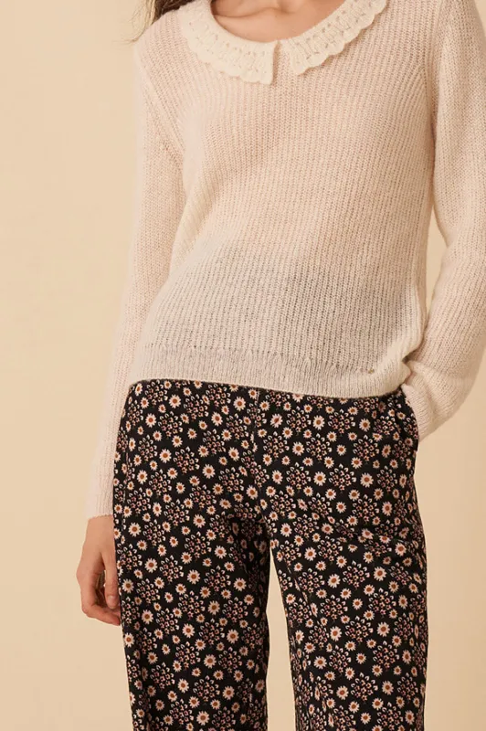 pull charlette ecru sold by Des Petits Hauts