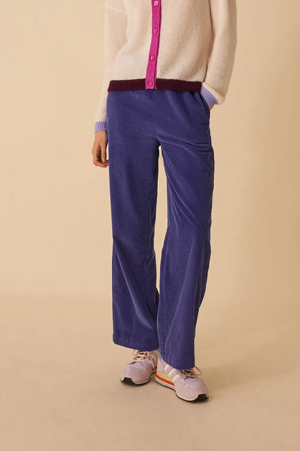 gilet christen ecru/crush sold by Des Petits Hauts product image thumbnail 4