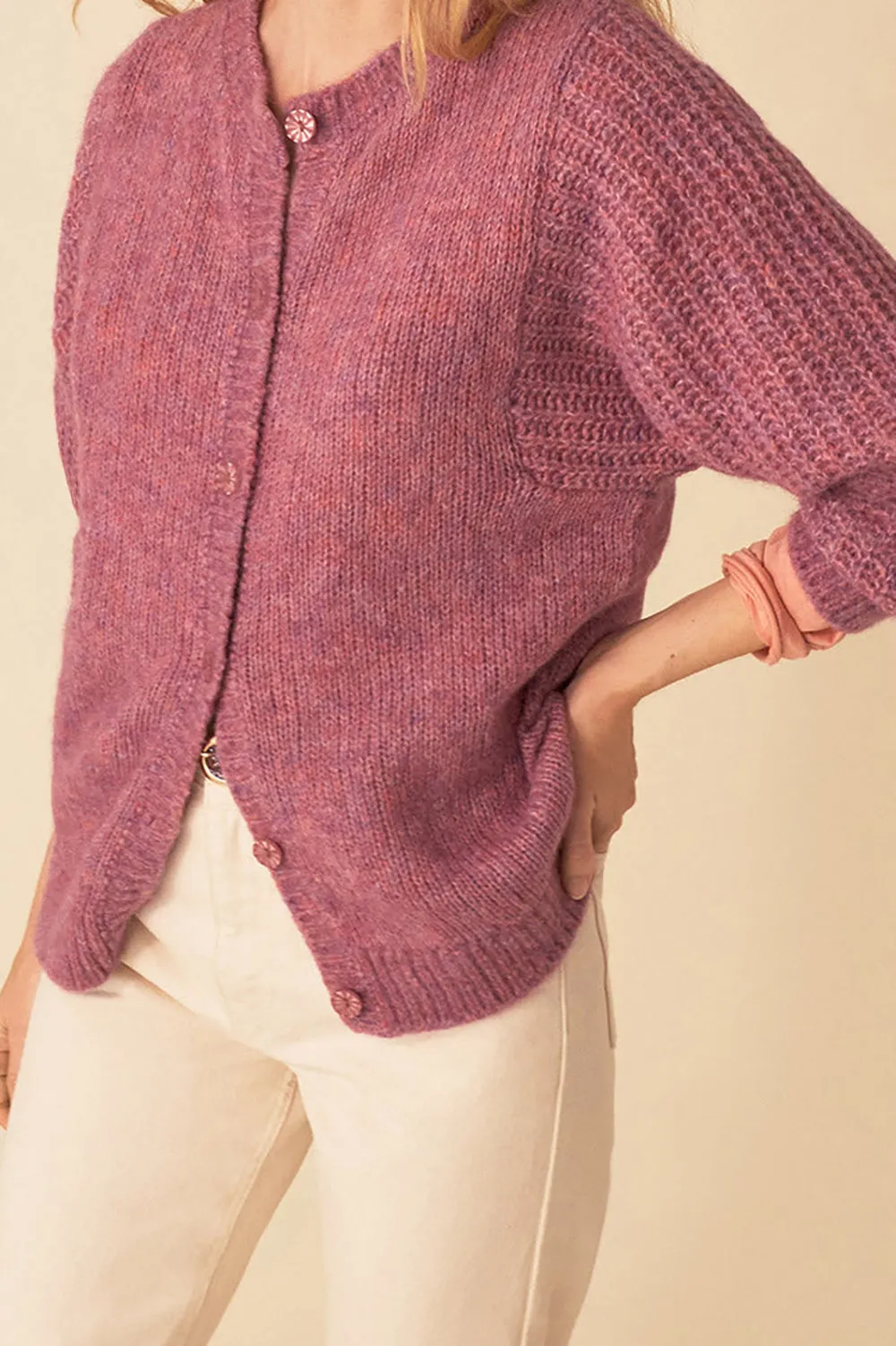 gilet babka violine sold by Des Petits Hauts product image thumbnail 3