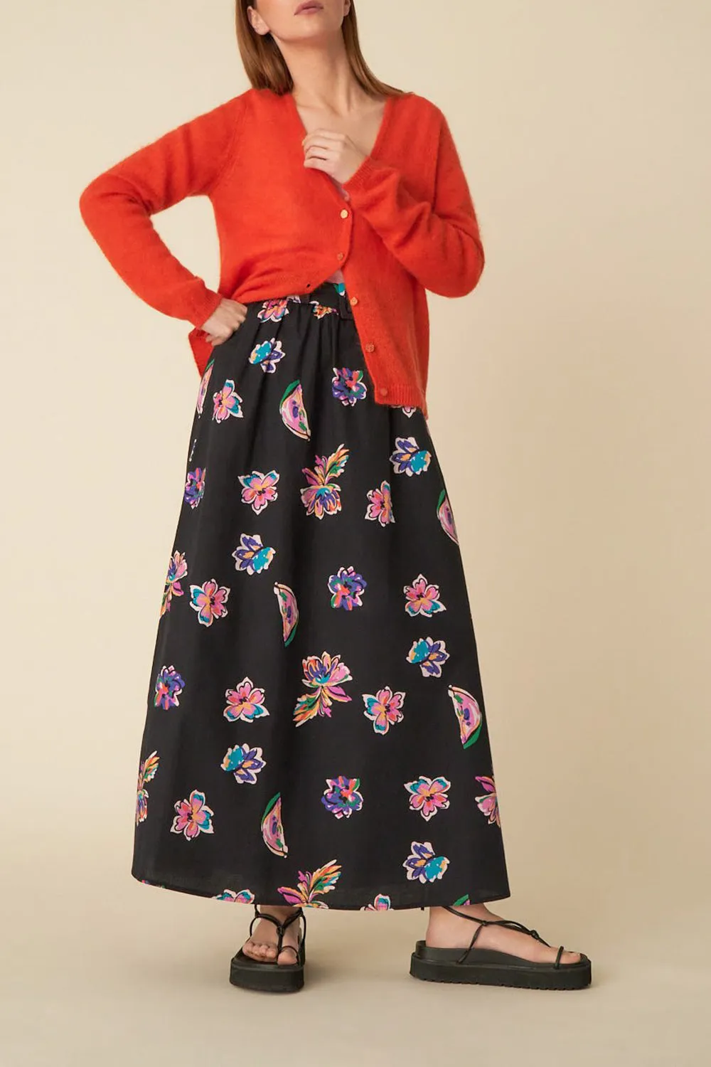 gilet ashley orangeade sold by Des Petits Hauts product image thumbnail 3