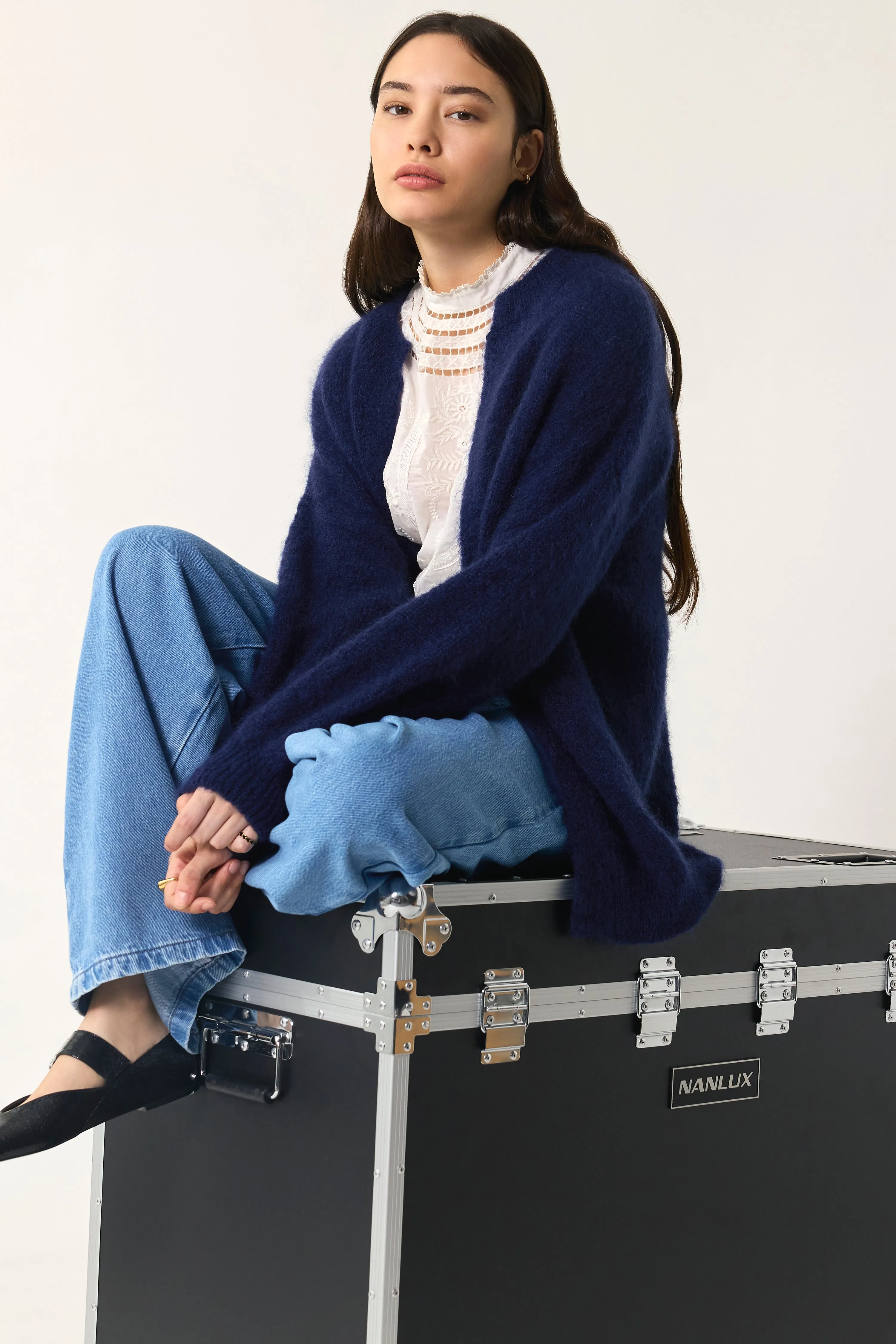 Gilet Altea Marine sold by Des Petits Hauts product image thumbnail 3