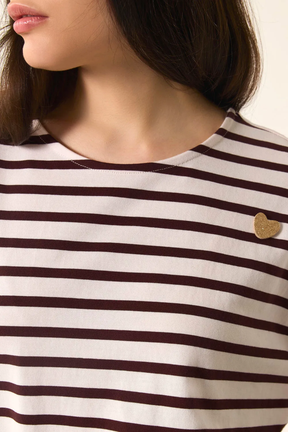 Marinière Filly Ecru/Ours sold by Des Petits Hauts product image thumbnail 2