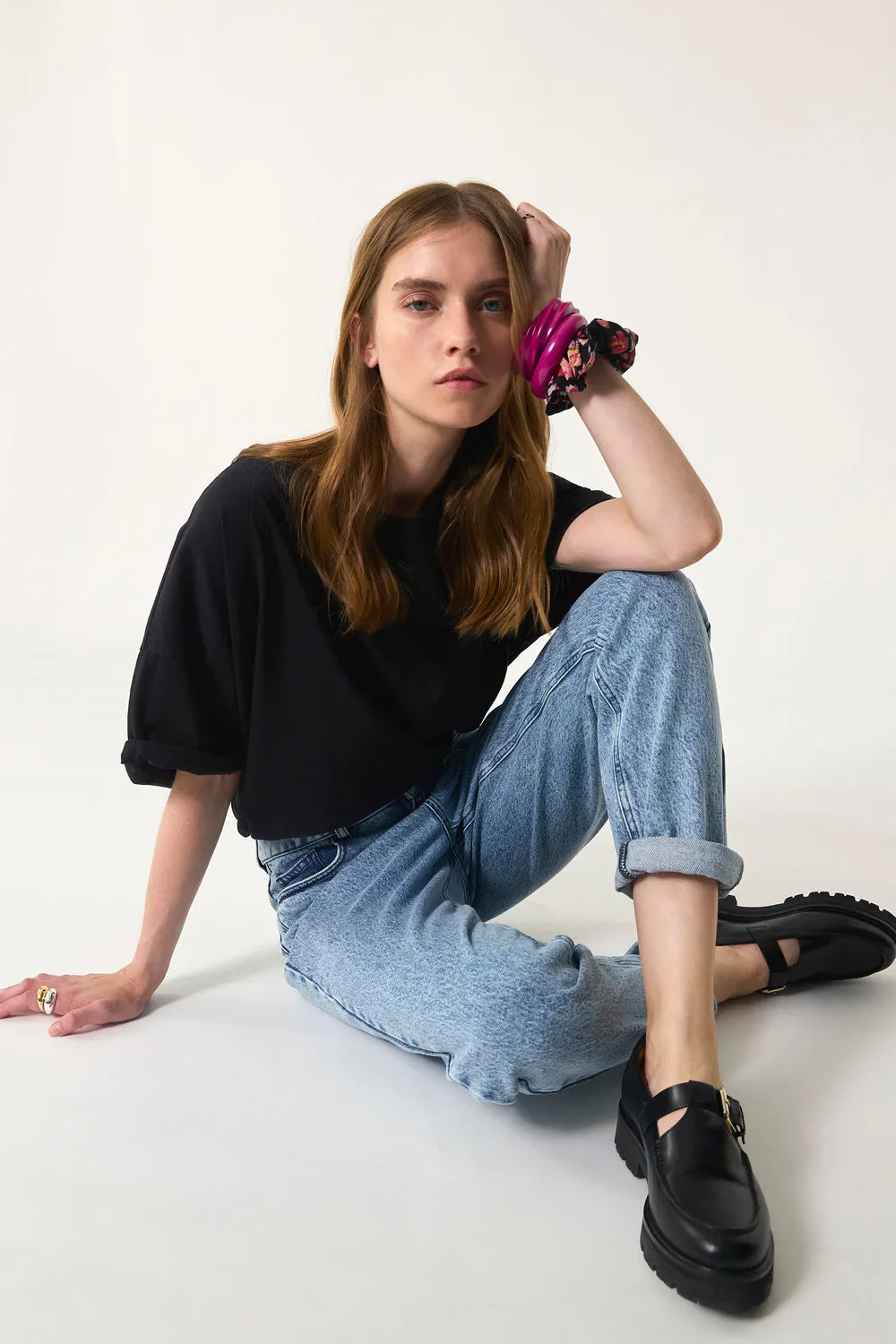 Tee-shirt Haricia Noir sold by Des Petits Hauts product image thumbnail 3