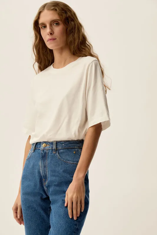 Tee-shirt Zanari Ecru made by Des Petits Hauts