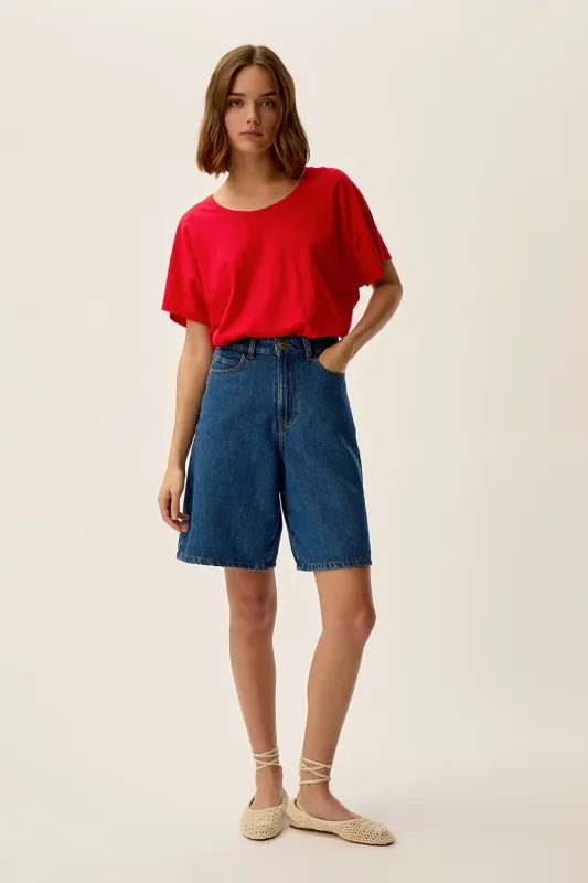 Tee-shirt Zaeline Tomate made by Des Petits Hauts