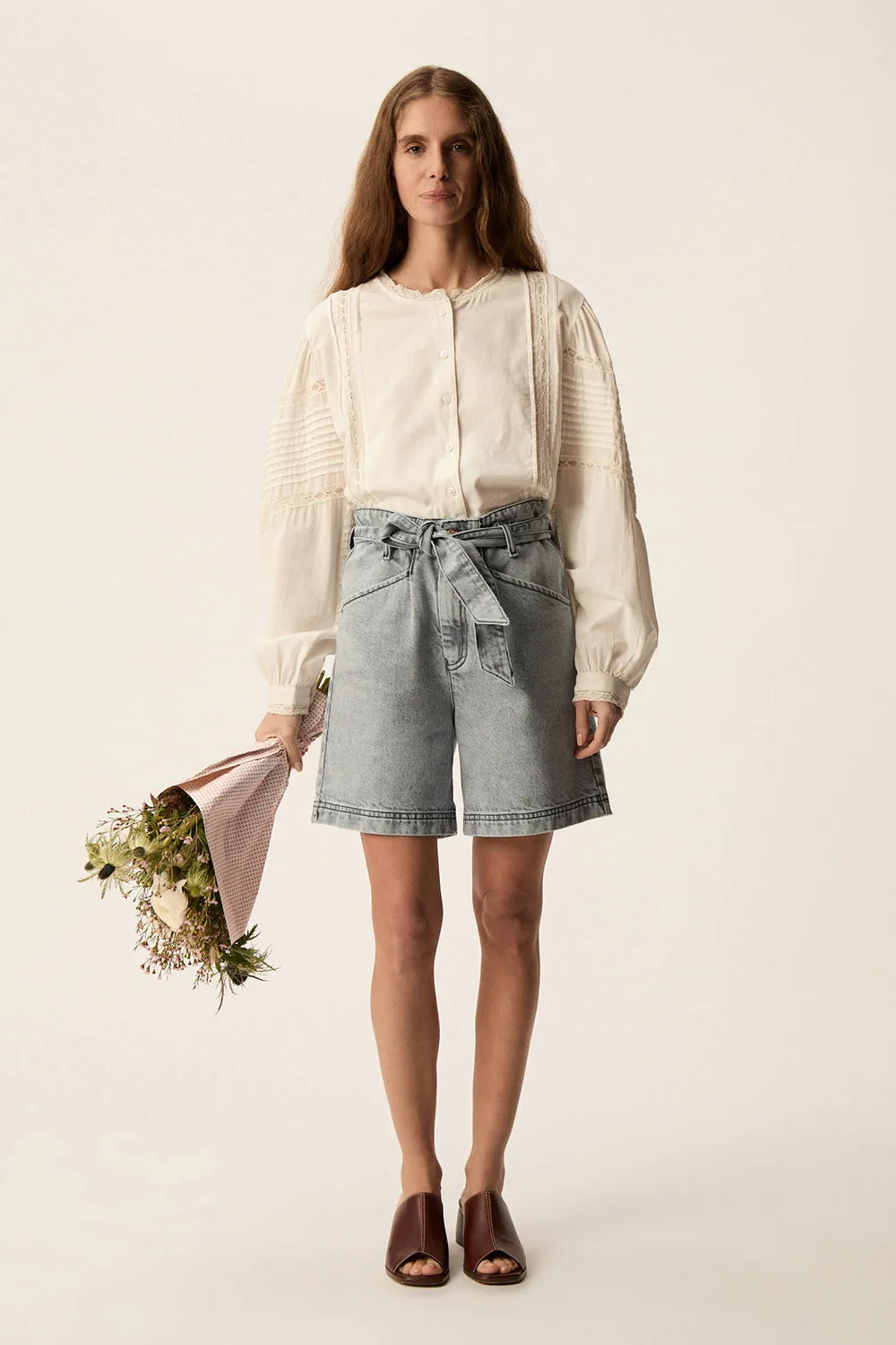 Blouse Tamia Ecru sold by Des Petits Hauts product image thumbnail 5