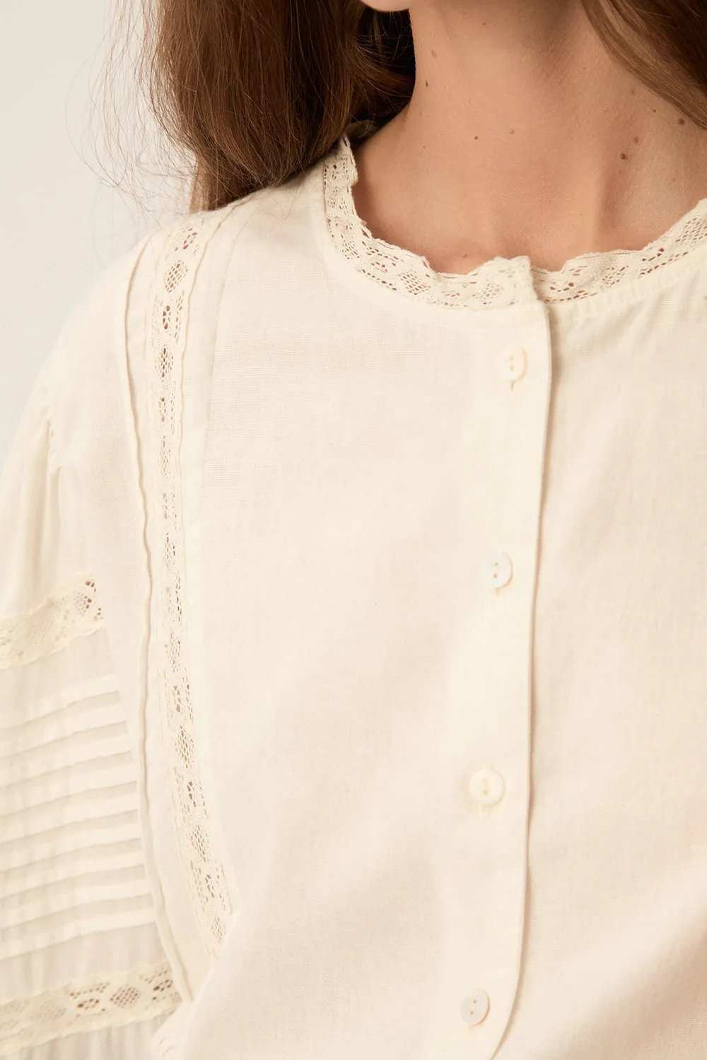 Blouse Tamia Ecru sold by Des Petits Hauts product image thumbnail 3