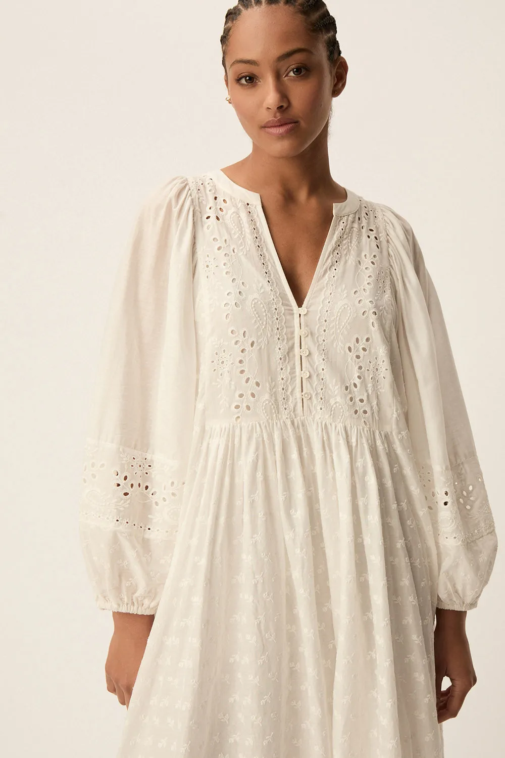 Robe Salama Ecru sold by Des Petits Hauts product image thumbnail 4