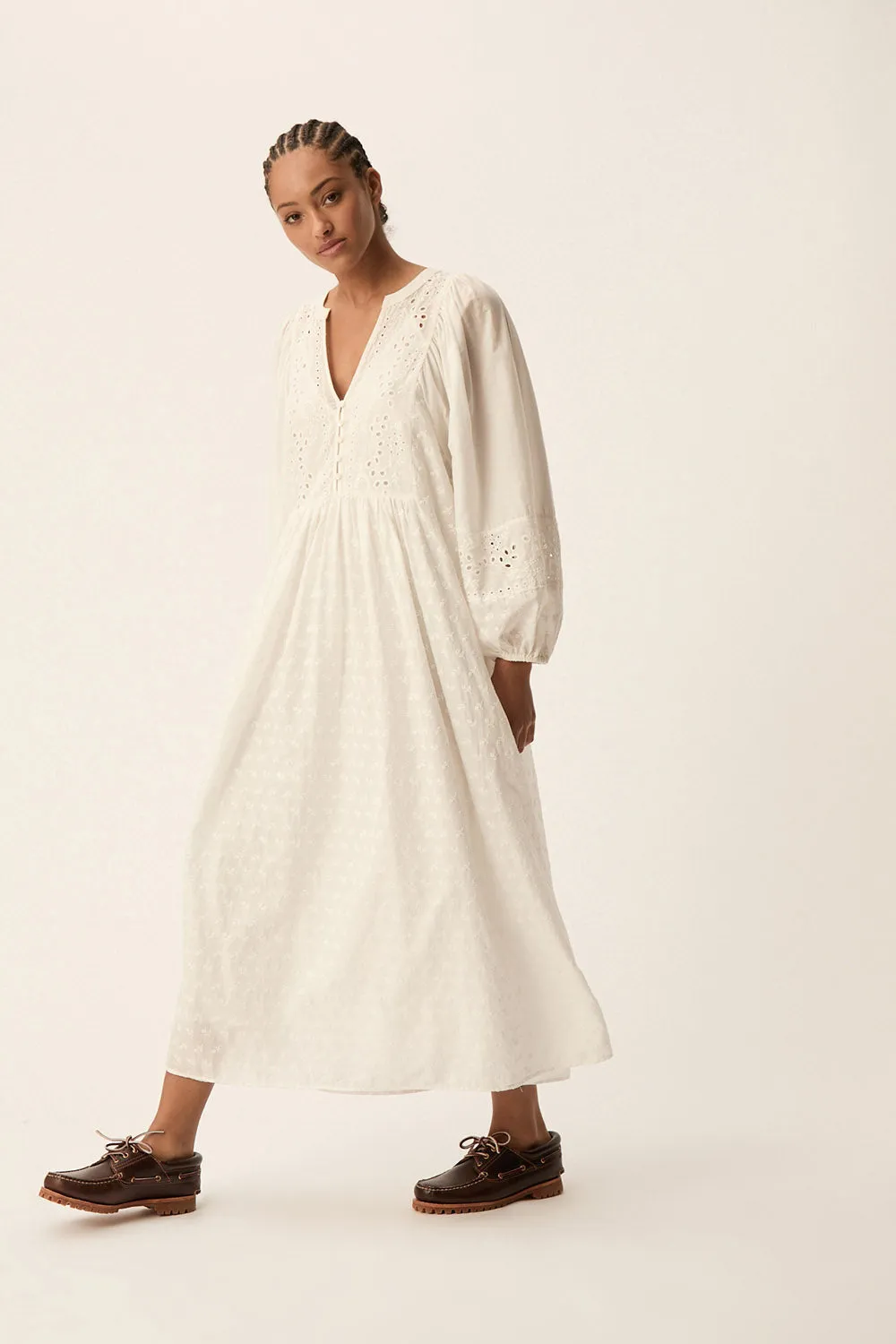 Robe Salama Ecru sold by Des Petits Hauts product image thumbnail 2