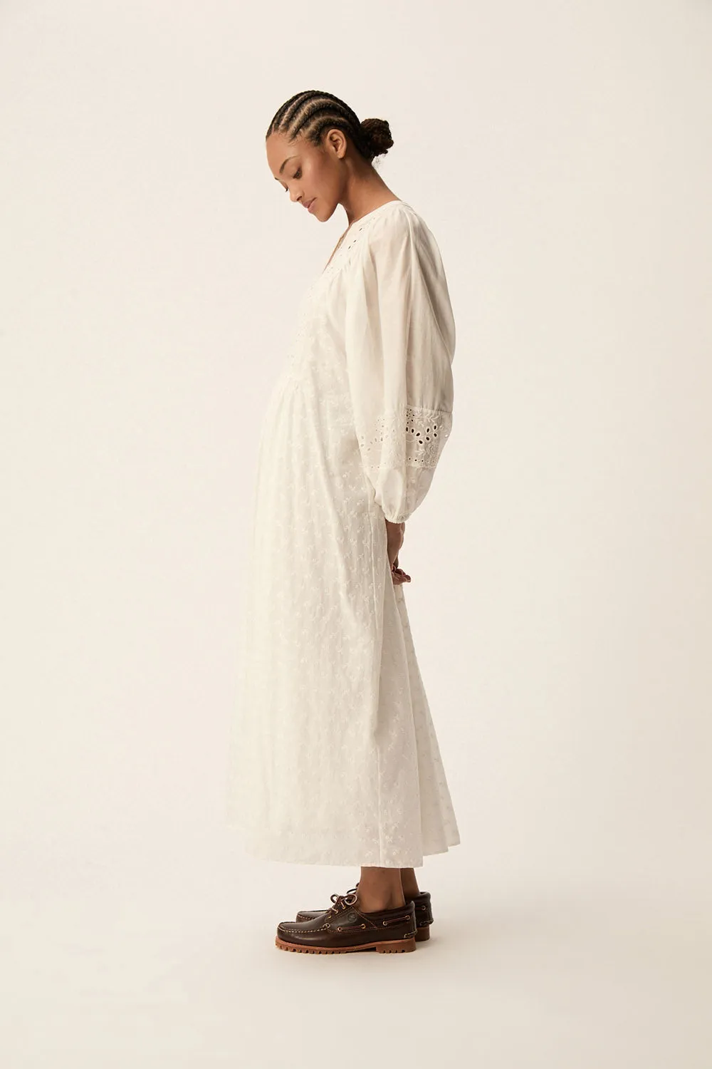 Robe Salama Ecru sold by Des Petits Hauts product image thumbnail 5