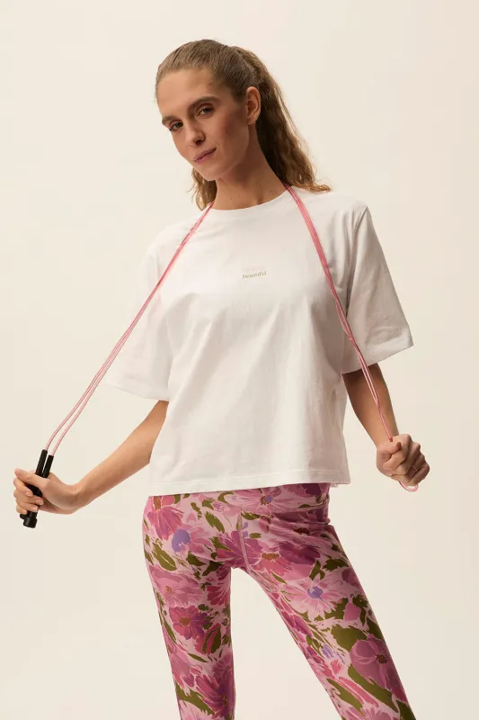 Tee-shirt Mantra Ecru made by Des Petits Hauts