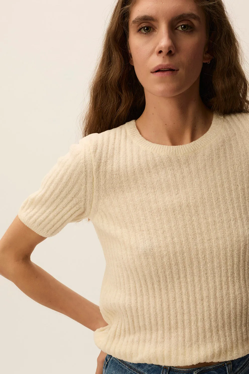 Pull Buket Creme sold by Des Petits Hauts product image thumbnail 2