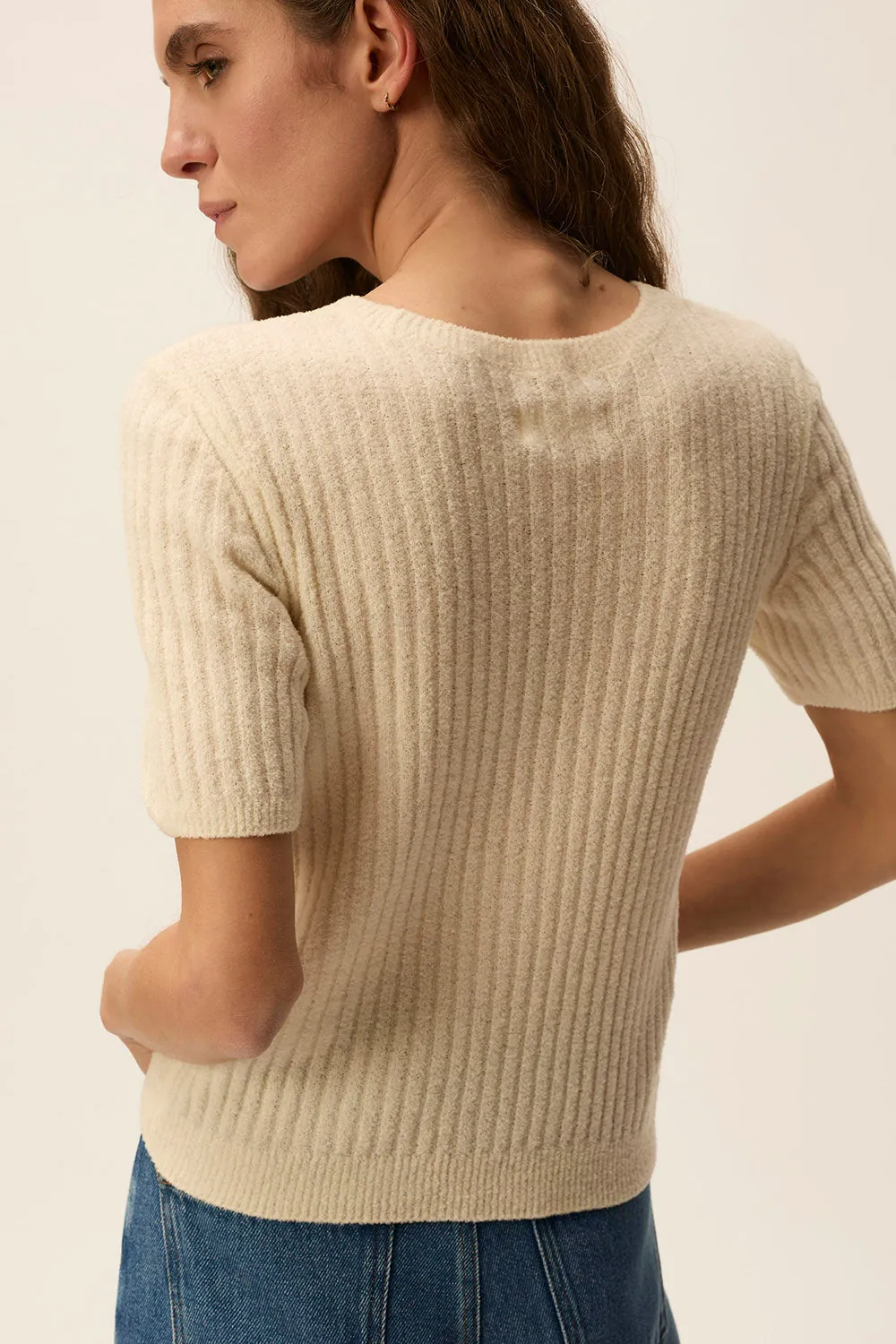 Pull Buket Creme sold by Des Petits Hauts product image thumbnail 5