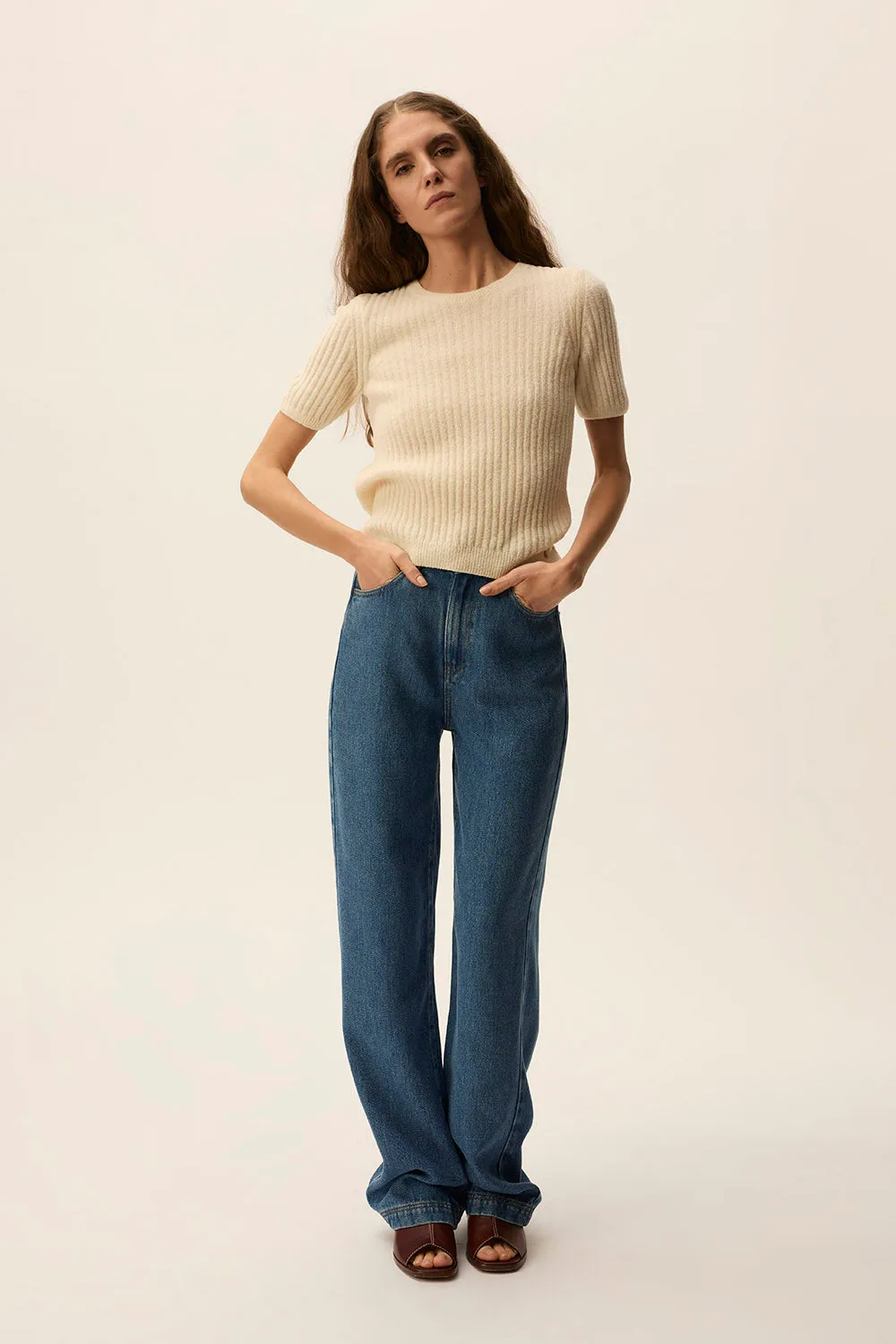 Pull Buket Creme sold by Des Petits Hauts